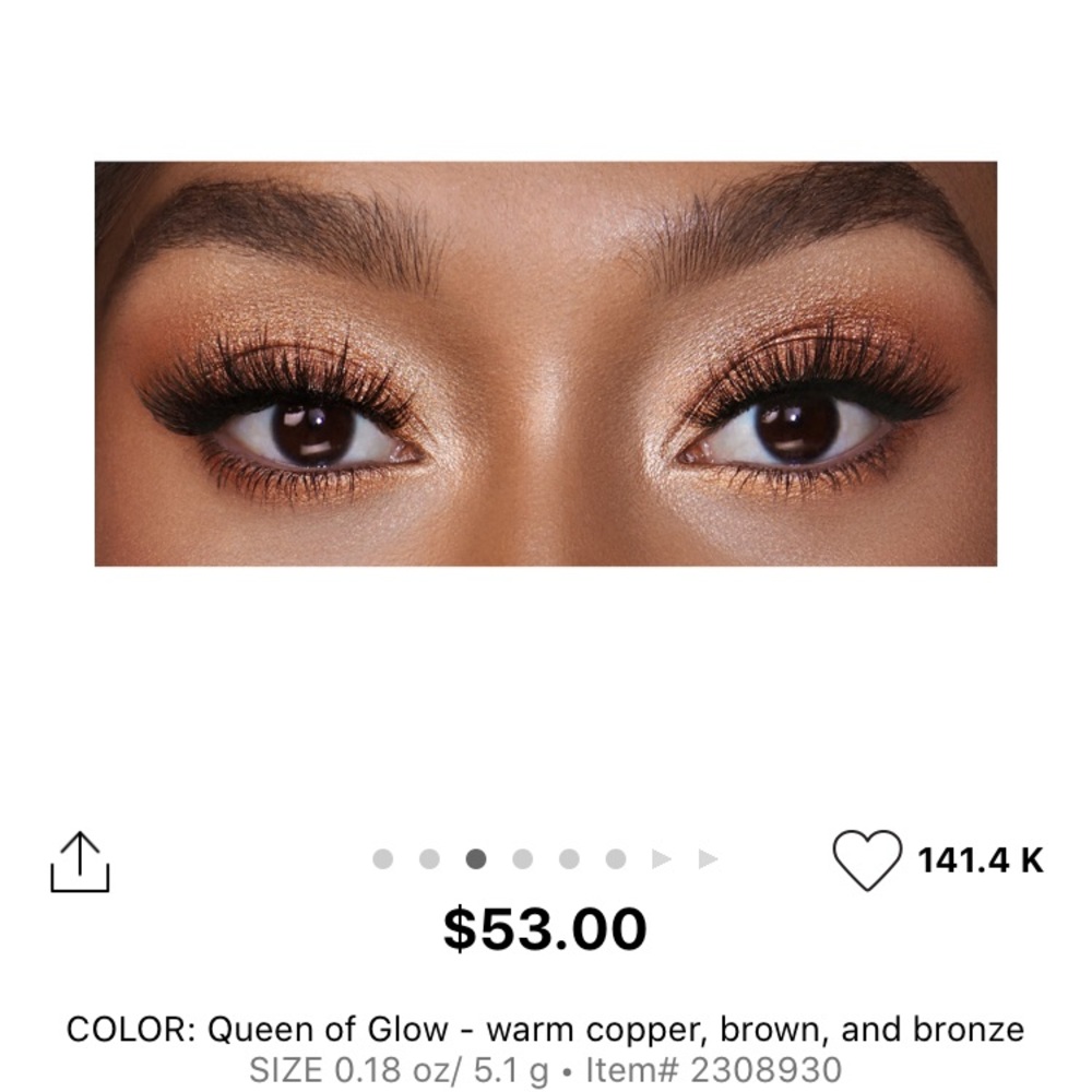 Charlotte Tilbury Queen of Glow Luxury Palette - Picture 6 of 8